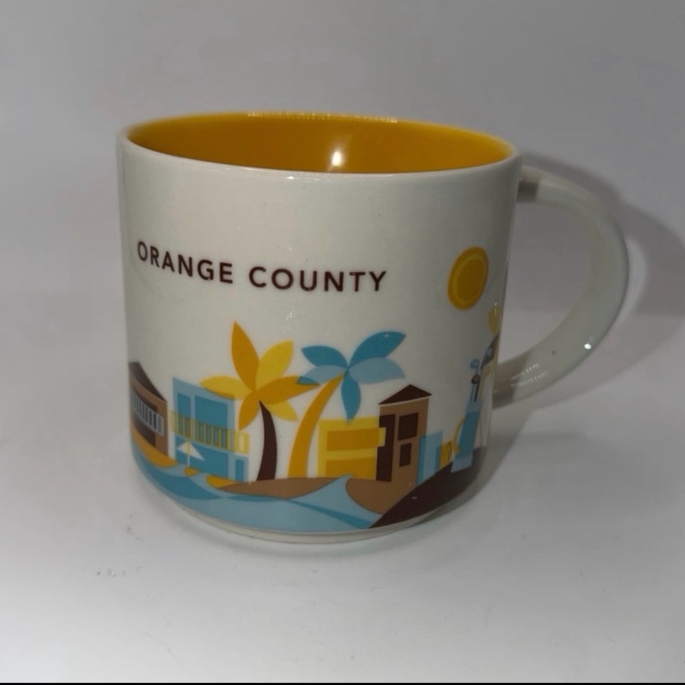 2015 Starbucks “You Are Here” Orange County 14oz Mug